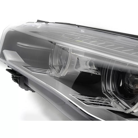 Faro Anteriore Sinistro Xeno con Base Cromata per BMW X5 F15 2013-2018