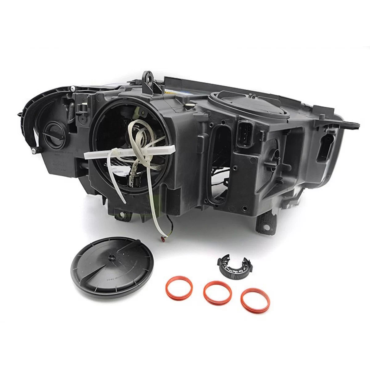 Faro Anteriore Sinistro Xeno con Base Cromata per BMW X5 F15 2013-2018