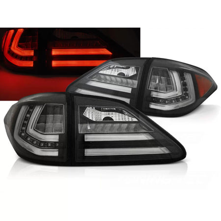 Fanale Posteriore LED Nero per Lexus Rx Iii 350 09-12