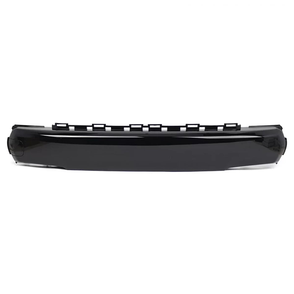 Copertura Targa Paraurti Anteriore Nero Lucido per Mini F55 F56 F57