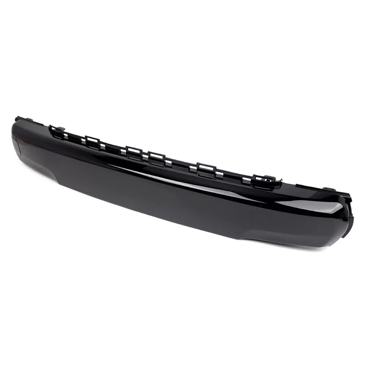 Copertura Targa Paraurti Anteriore Nero Lucido per Mini F55 F56 F57