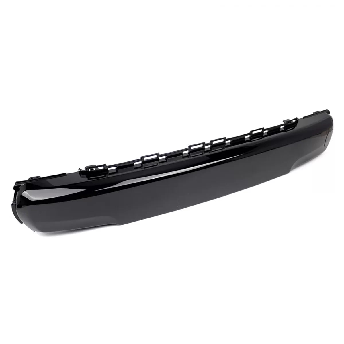 Copertura Targa Paraurti Anteriore Nero Lucido per Mini F55 F56 F57