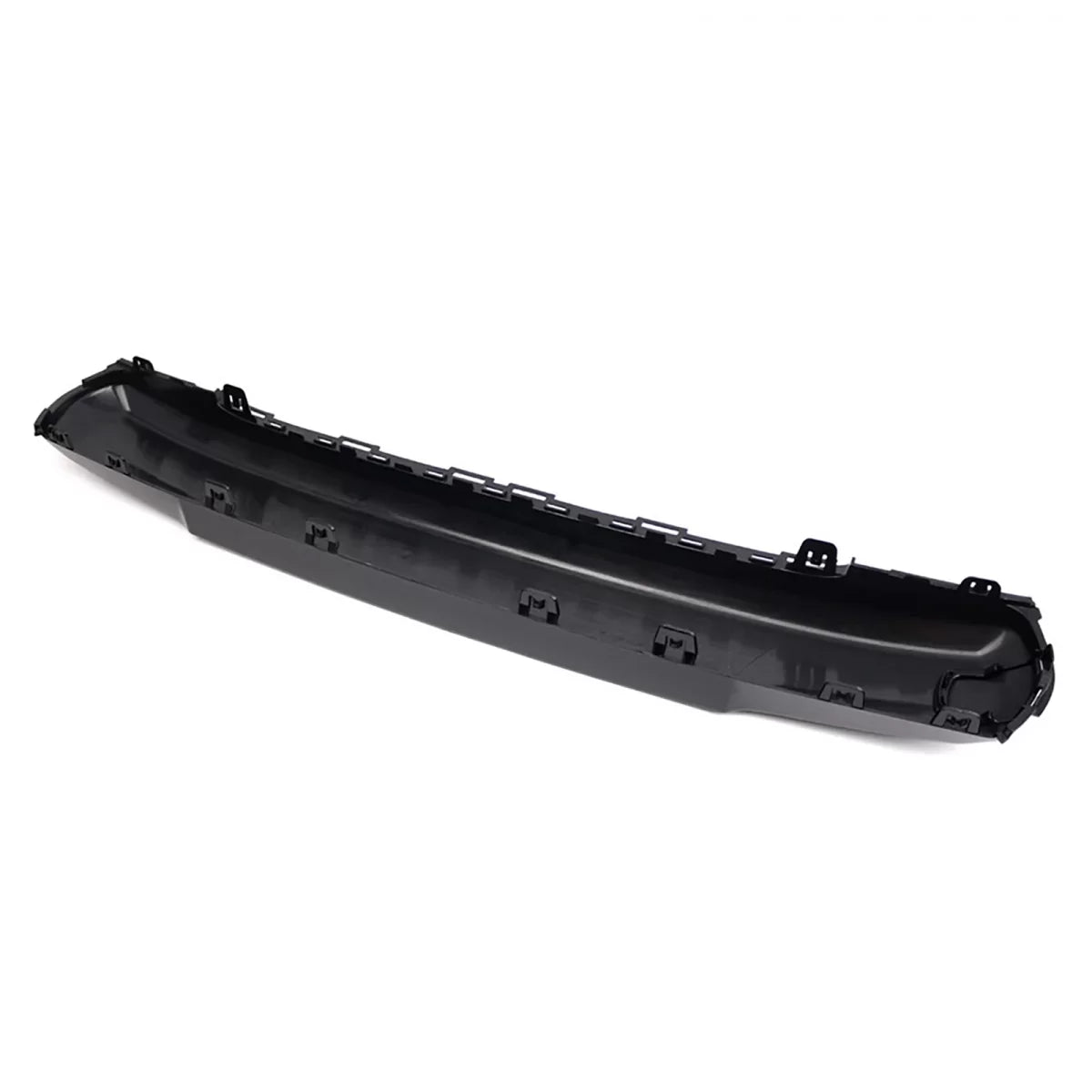 Copertura Targa Paraurti Anteriore Nero Lucido per Mini F55 F56 F57