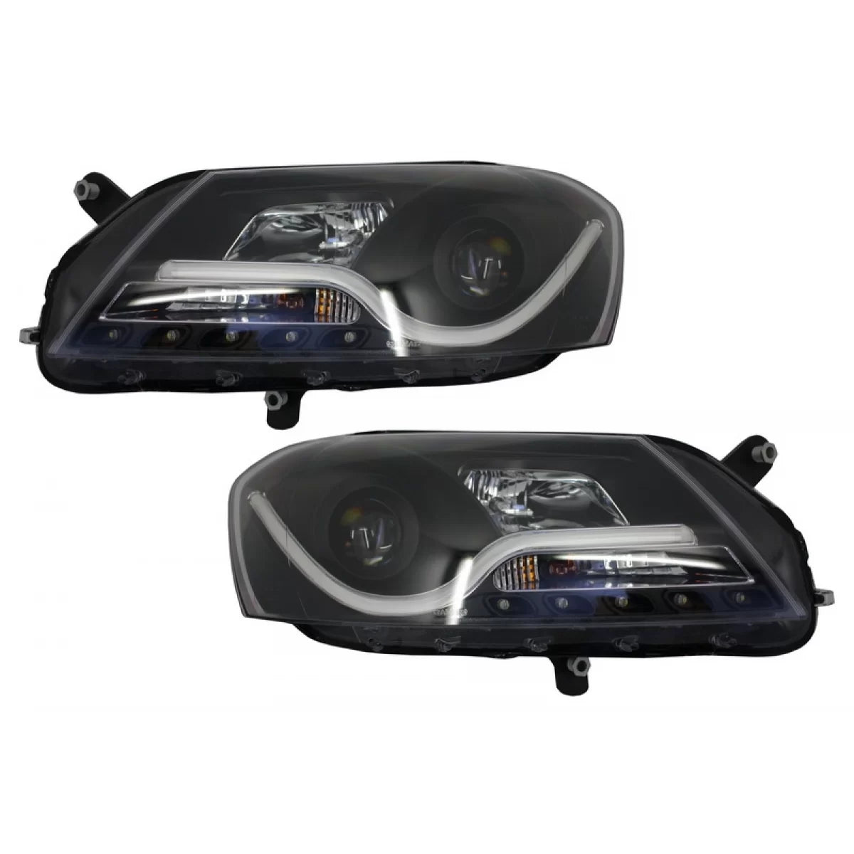 Fari Barra LED Luci Diurne Anteriori per Volkswagen Passat B7 2010-2014 LHD