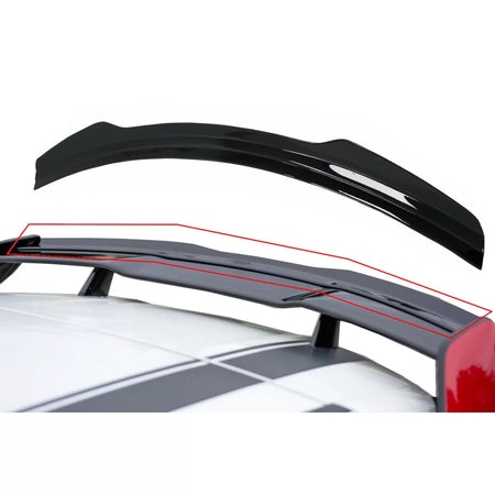 Spoiler Estensione Tetto Piano Nero per Mercedes Classe A W176 W177 GLA X156
