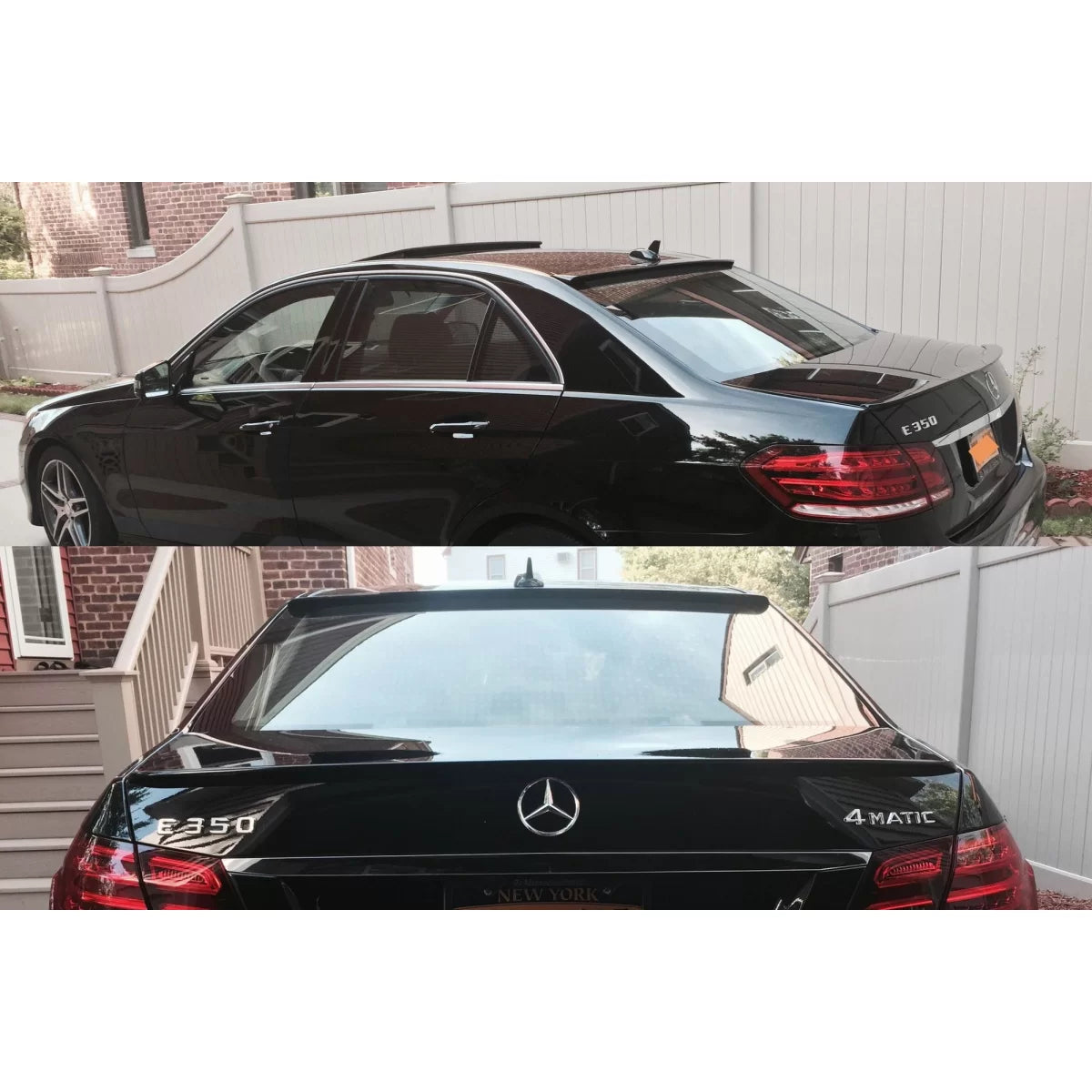 Spoiler Tetto Stile Lorinser per Mercedes Classe E W212 2009-2016