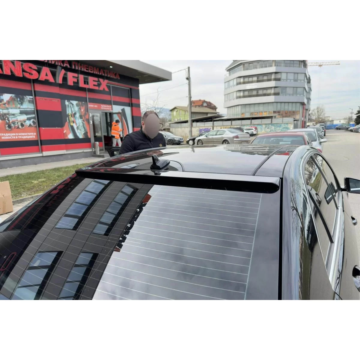 Spoiler Tetto Stile Lorinser per Mercedes Classe E W212 2009-2016