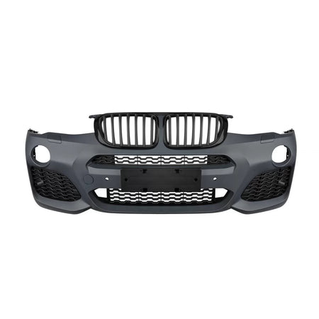 Paraurti Anteriore M Package per BMW X3 F25 2014-2017 Doppio Diffusore Doppio