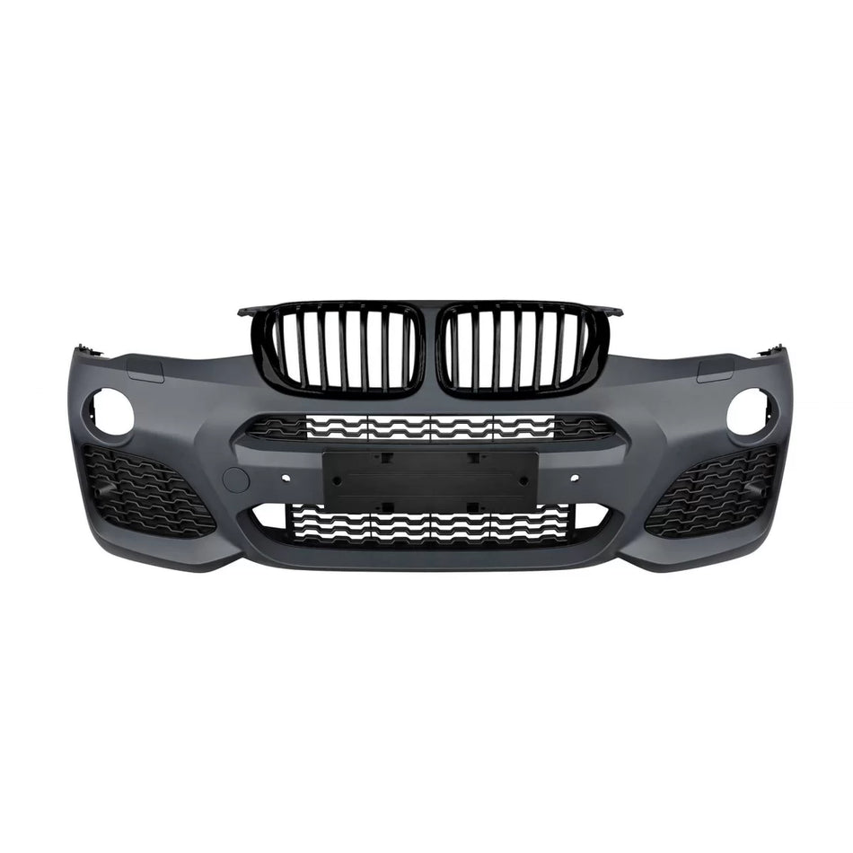 Paraurti Sportivo M Package Anteriore BMW X4 F26 2014-2018 Doppio Scarico