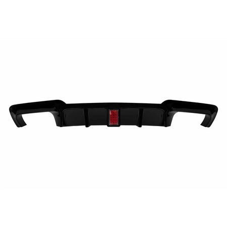 Diffusore Posteriore M Design per BMW Serie 5 F10 2010-2017 con Terzo Stop Nero