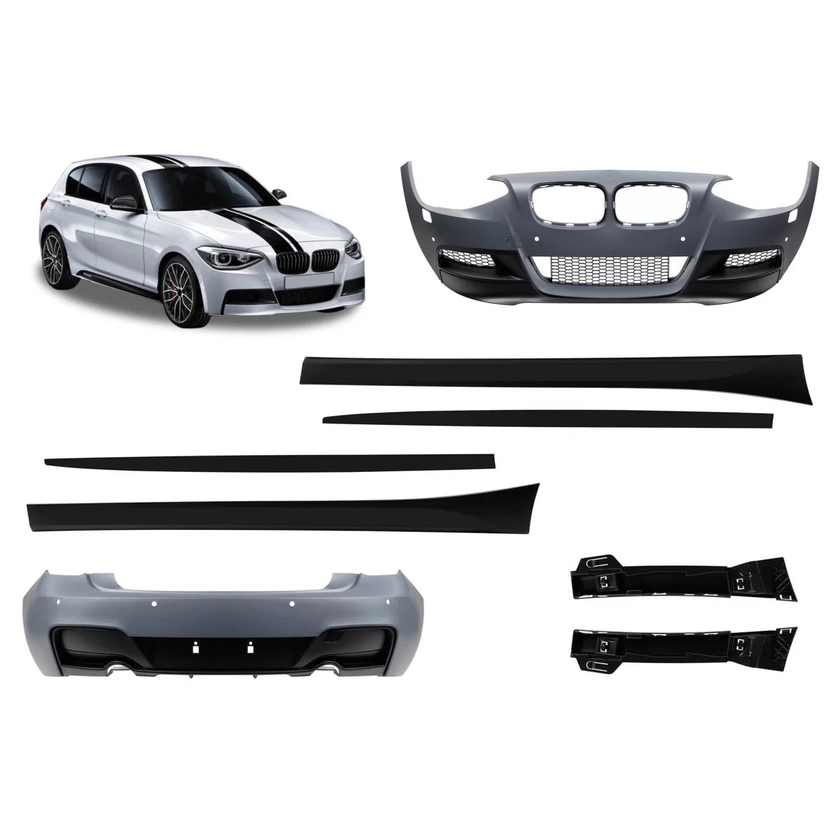 Paraurti Sportivo M Performance Design per BMW Serie 1 F20 2010-2015