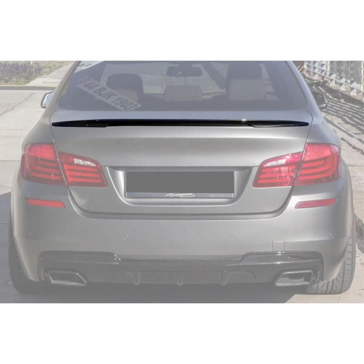 Spoiler Posteriore M Performance Design Non Verniciato per BMW Serie 5 F10