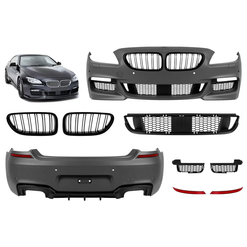 Kit Tuning Stile M Tech Paraurti Anteriore BMW Serie 6 F06 2011-2018