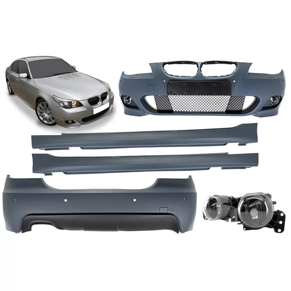 Paraurti Anteriore M Technik Ii con Fendinebbia PDC BMW Serie 5 E60 2003-2007