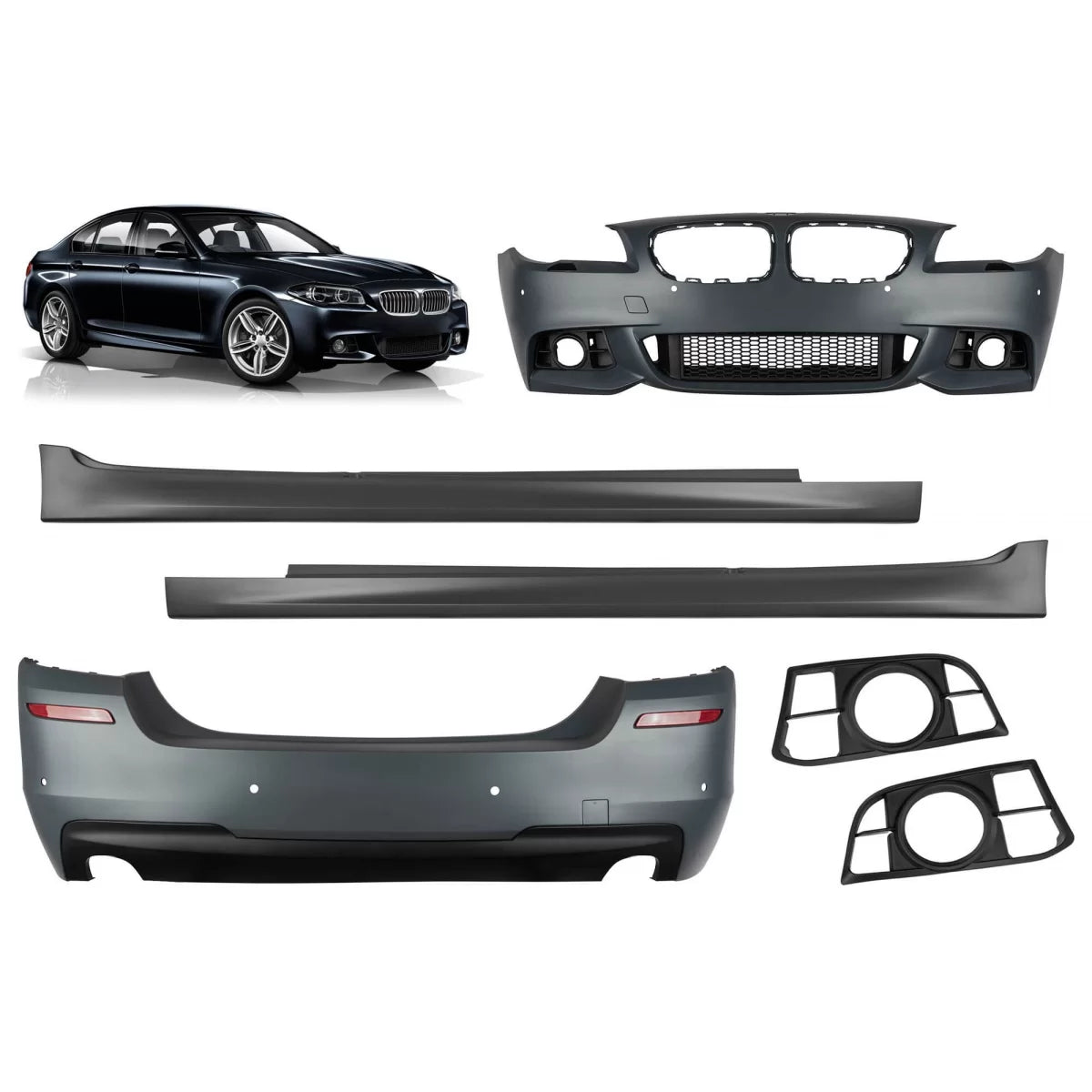 Pacchetto M Technik Paraurti Sportivo per BMW Serie 5 F10 2014-2016