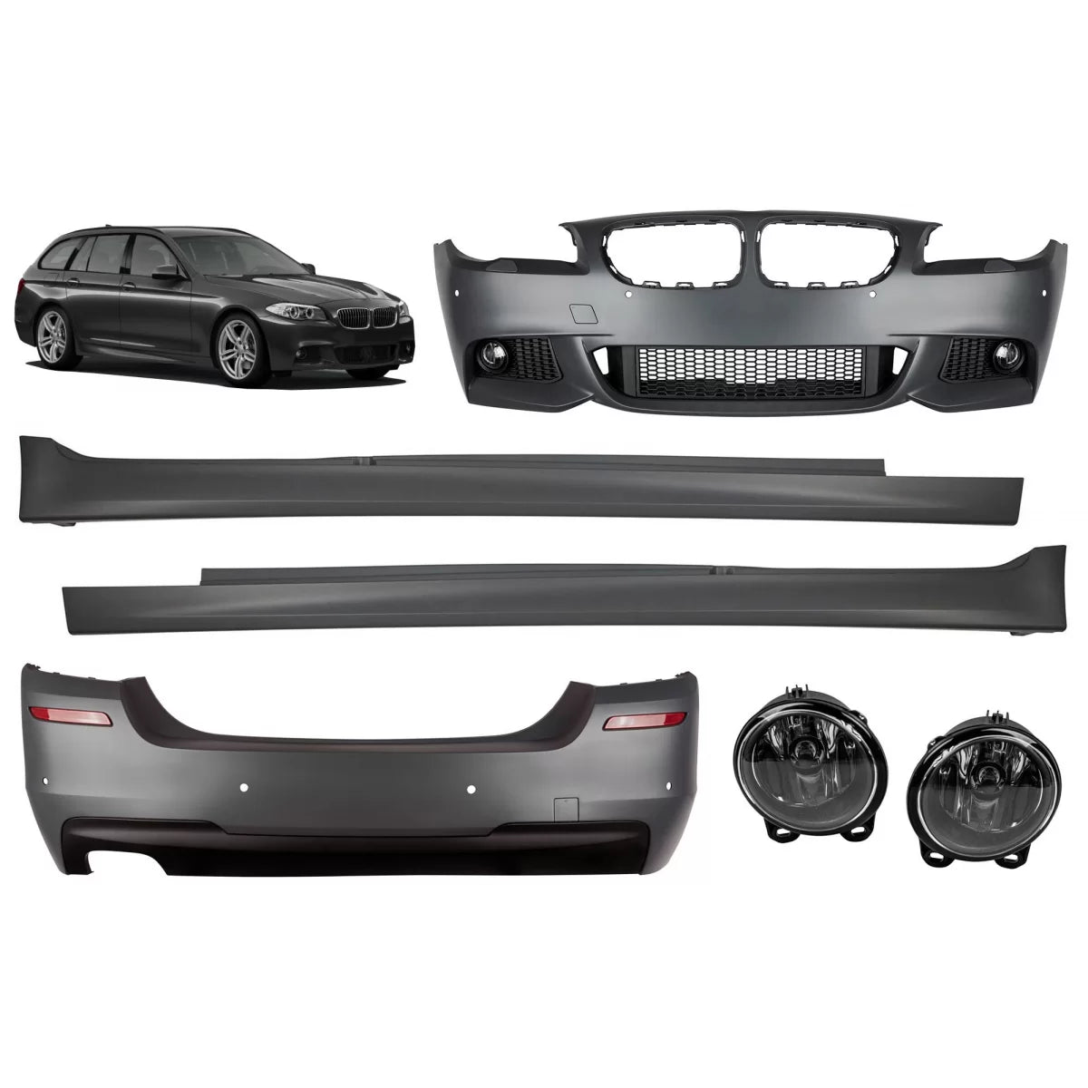 Pacchetto M Technik Paraurti Sportivo per BMW Serie 5 F11 2010-2013