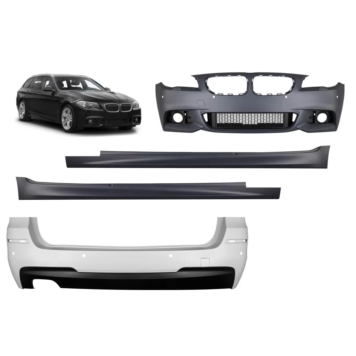 Pacchetto M Technik Paraurti Sportivo per BMW Serie 5 F11 2014-2016