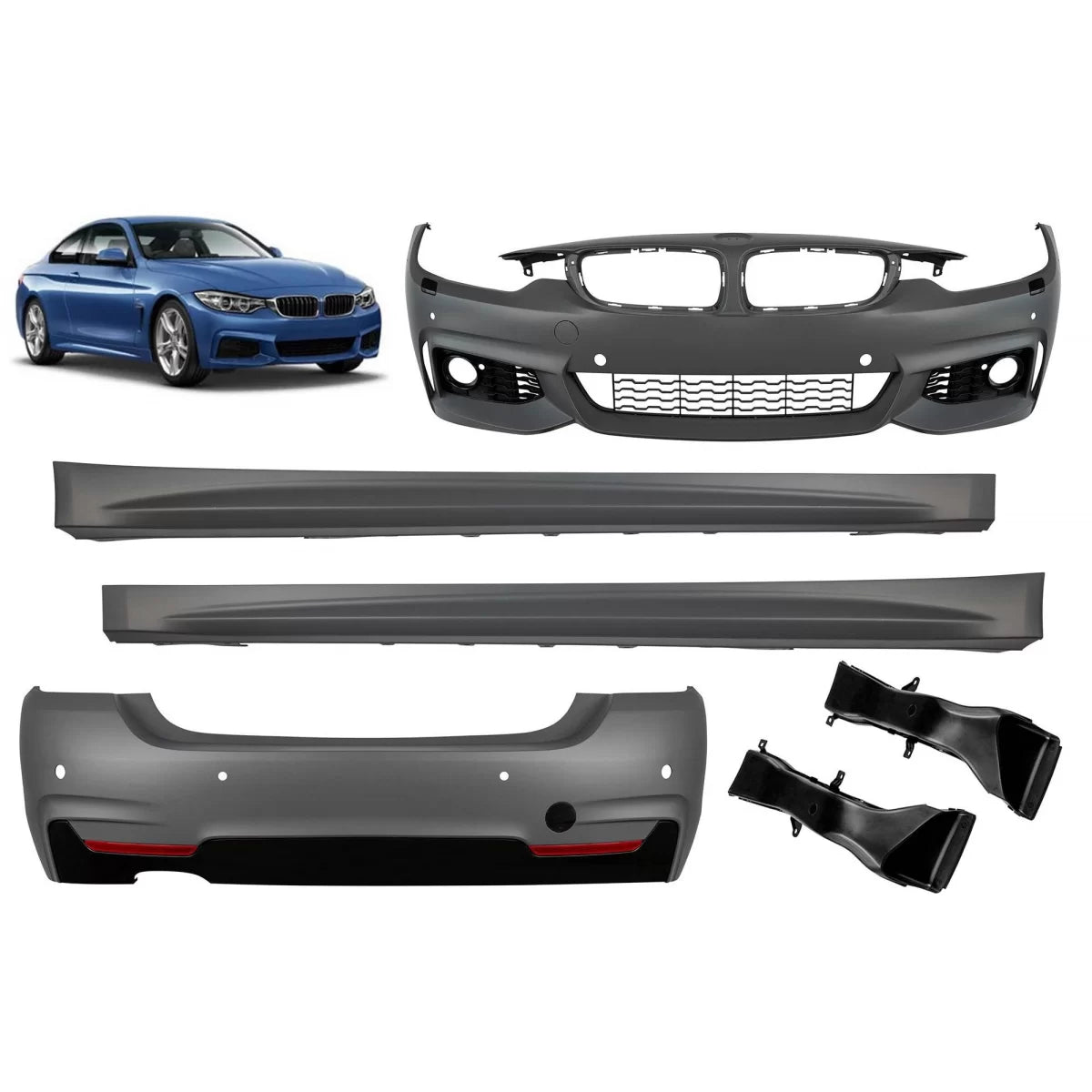 Pacchetto M Technik Paraurti Anteriore BMW Serie 4 F32 dal 2013