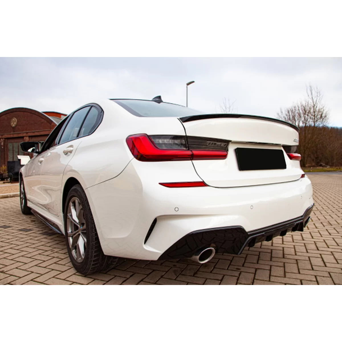 Spoiler Posteriore M Technik Non Verniciato per BMW Serie 3 G20 dal 2019