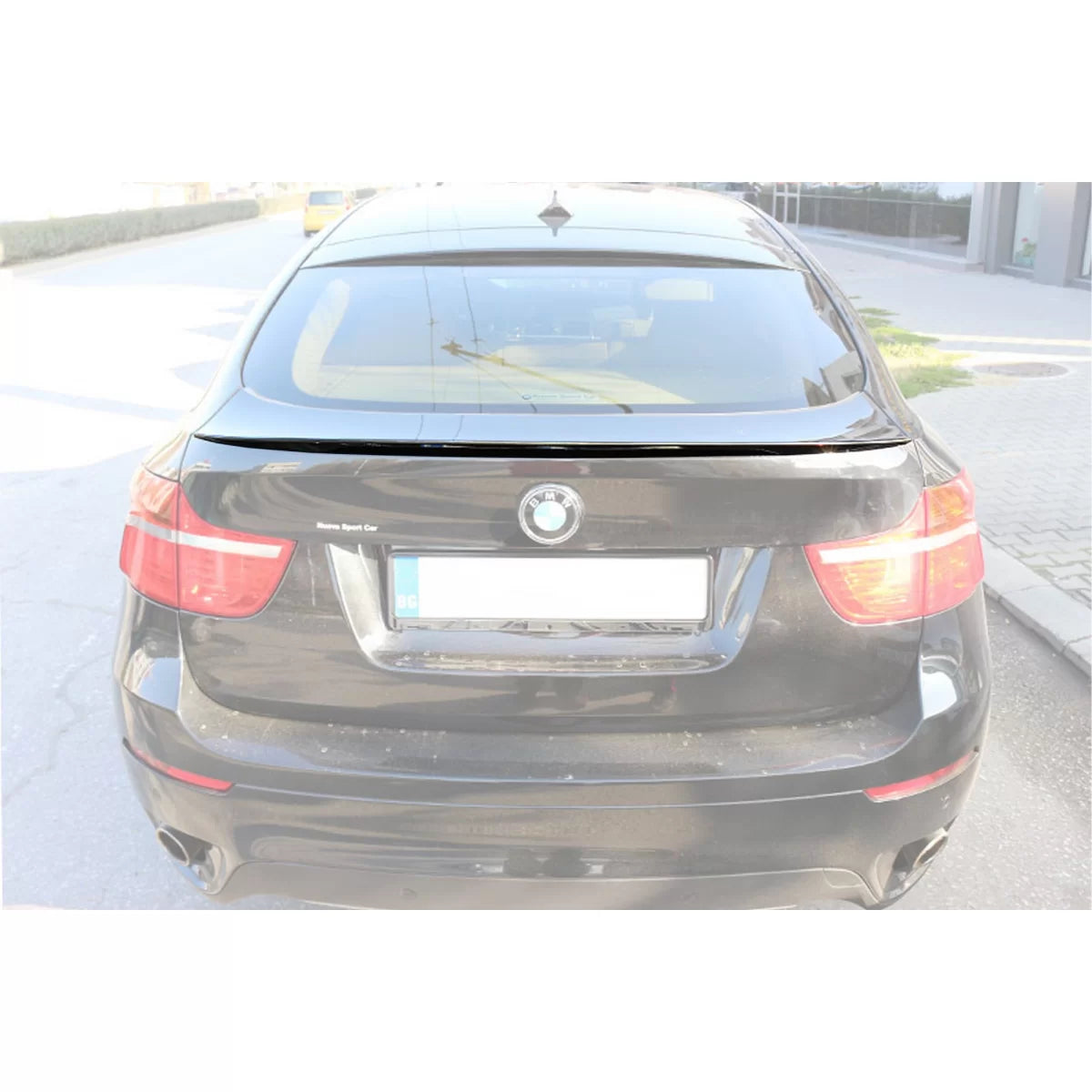 Spoiler Posteriore M-type Non Verniciato per BMW X6 E71 2007-2014