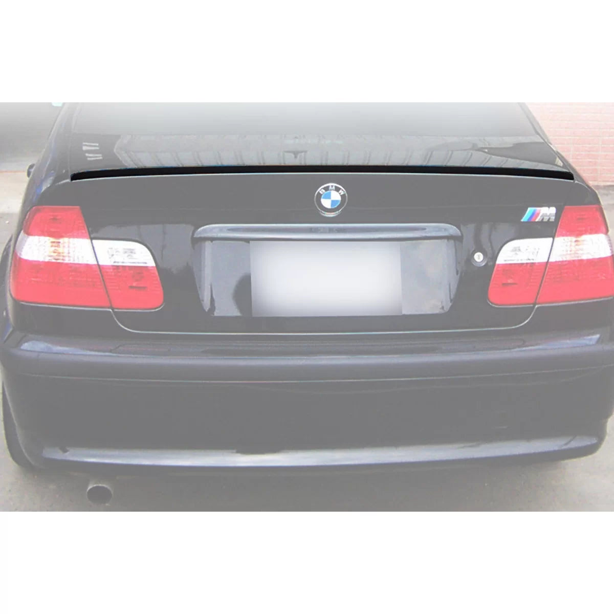 Spoiler Posteriore Stile M3 Non Verniciato per BMW Serie 3 E46 Coupe Cabrio
