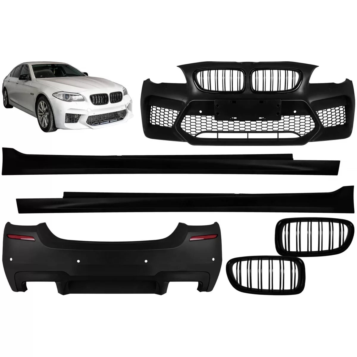 Pacchetto M5 G30 Paraurti Sportivo per BMW Serie 5 F10 2010-2017