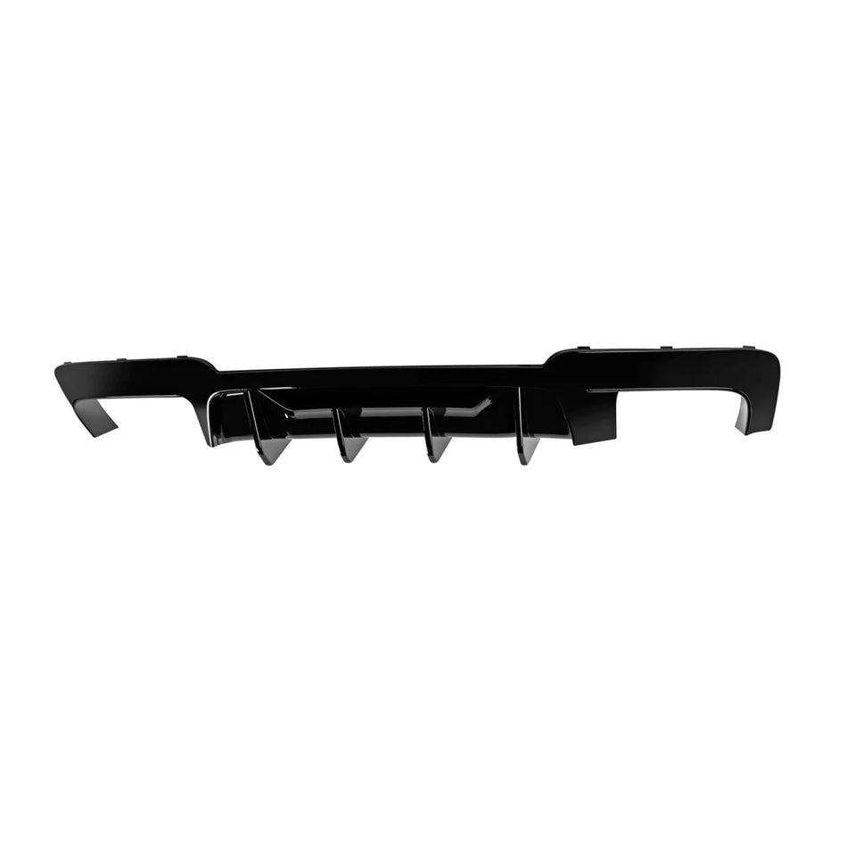 Diffusore Posteriore M5 Tipo per BMW Serie 5 F10 Berlina 2010-2017 Nero Lucido