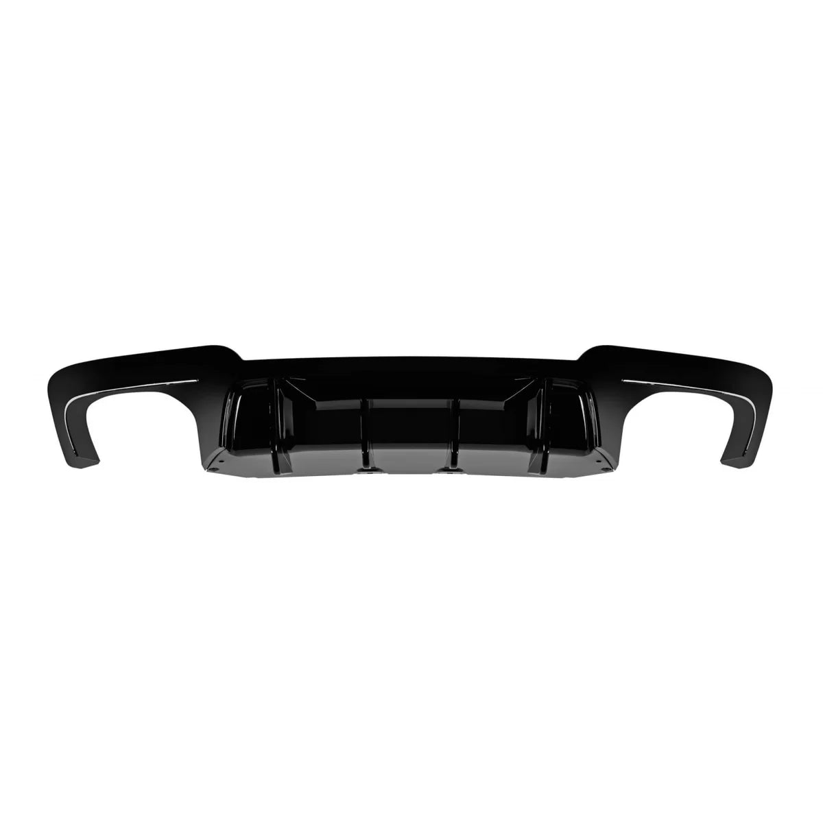 Diffusore Posteriore M5 Tipo per BMW Serie 5 F10 Berlina 2010-2017 Nero Lucido