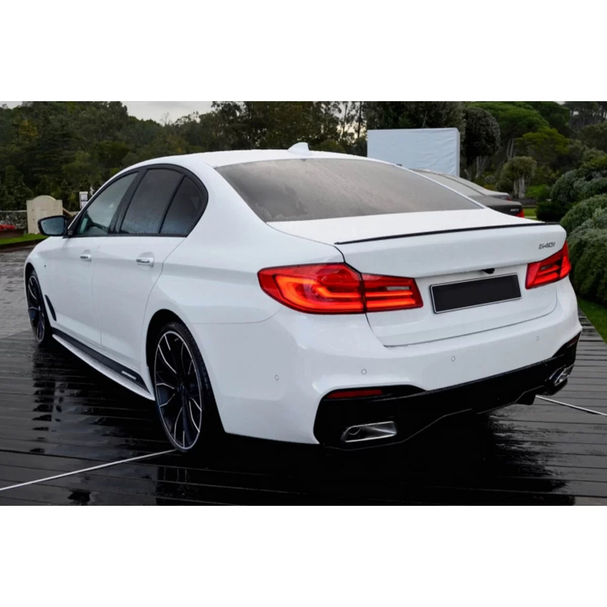 Spoiler Posteriore M5 Tipo per BMW Serie 5 G30 dal 2017 Non Verniciato