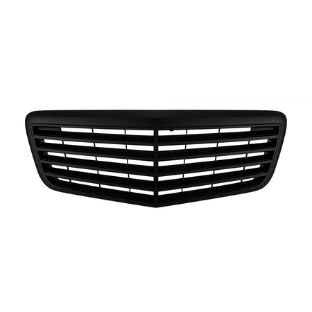 Griglia Anteriore Nera Opaca per Mercedes Classe E W211 2007-2009