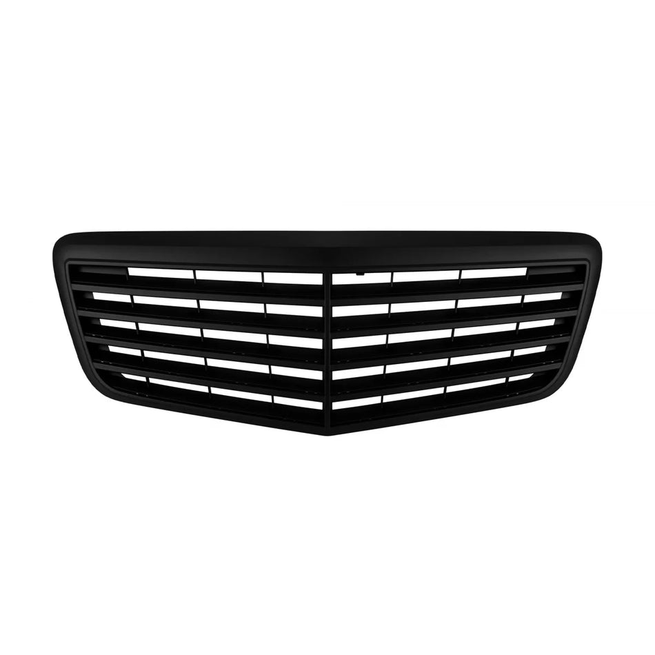 Griglia Anteriore Nera Opaca per Mercedes Classe E W211 2007-2009