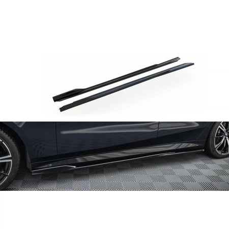 Additivi Versione 1 Paraurti Anteriore Neri per BMW Serie 5 G60 M Pack dal 2023