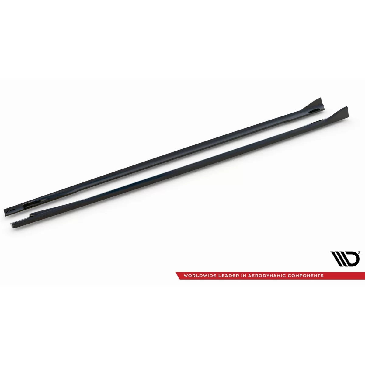 Additivi Versione 1 per Minigonne Laterali BMW I4 G26 M Package dal 2021 Nero
