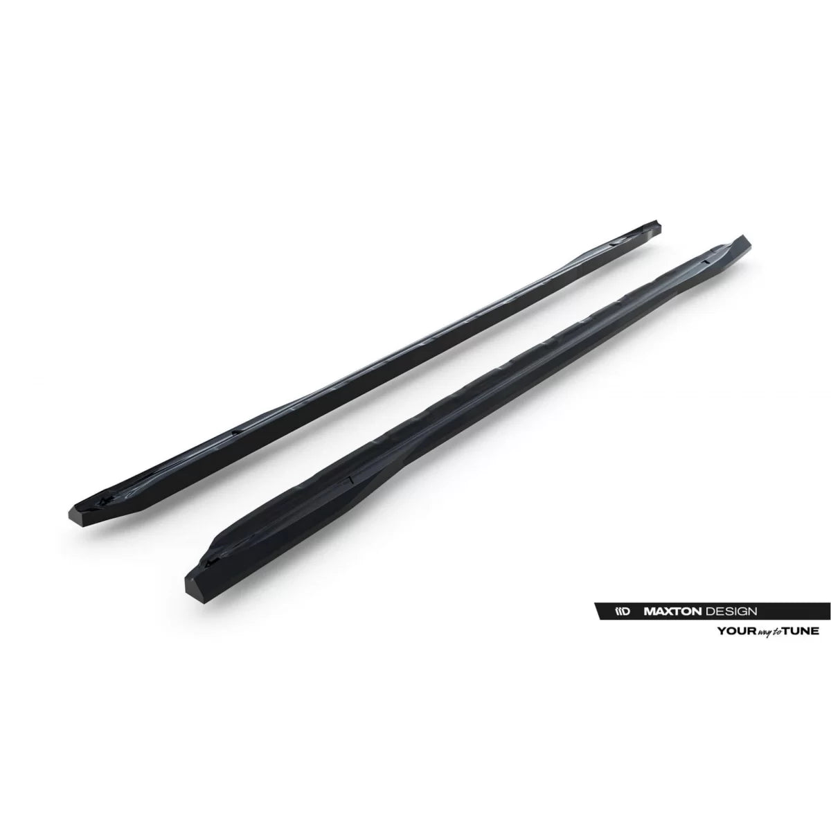 Additivi Versione 1 per Minigonne Laterali S-line Audi A6 C9 dal 2025 Nero