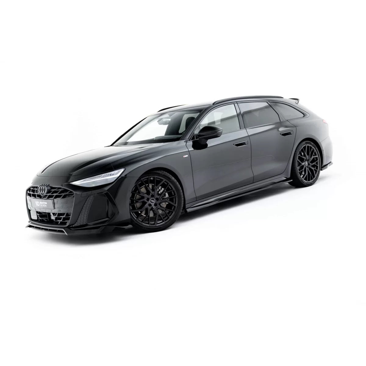 Additivi Versione 1 per Minigonne Laterali S-line Audi A6 C9 dal 2025 Nero