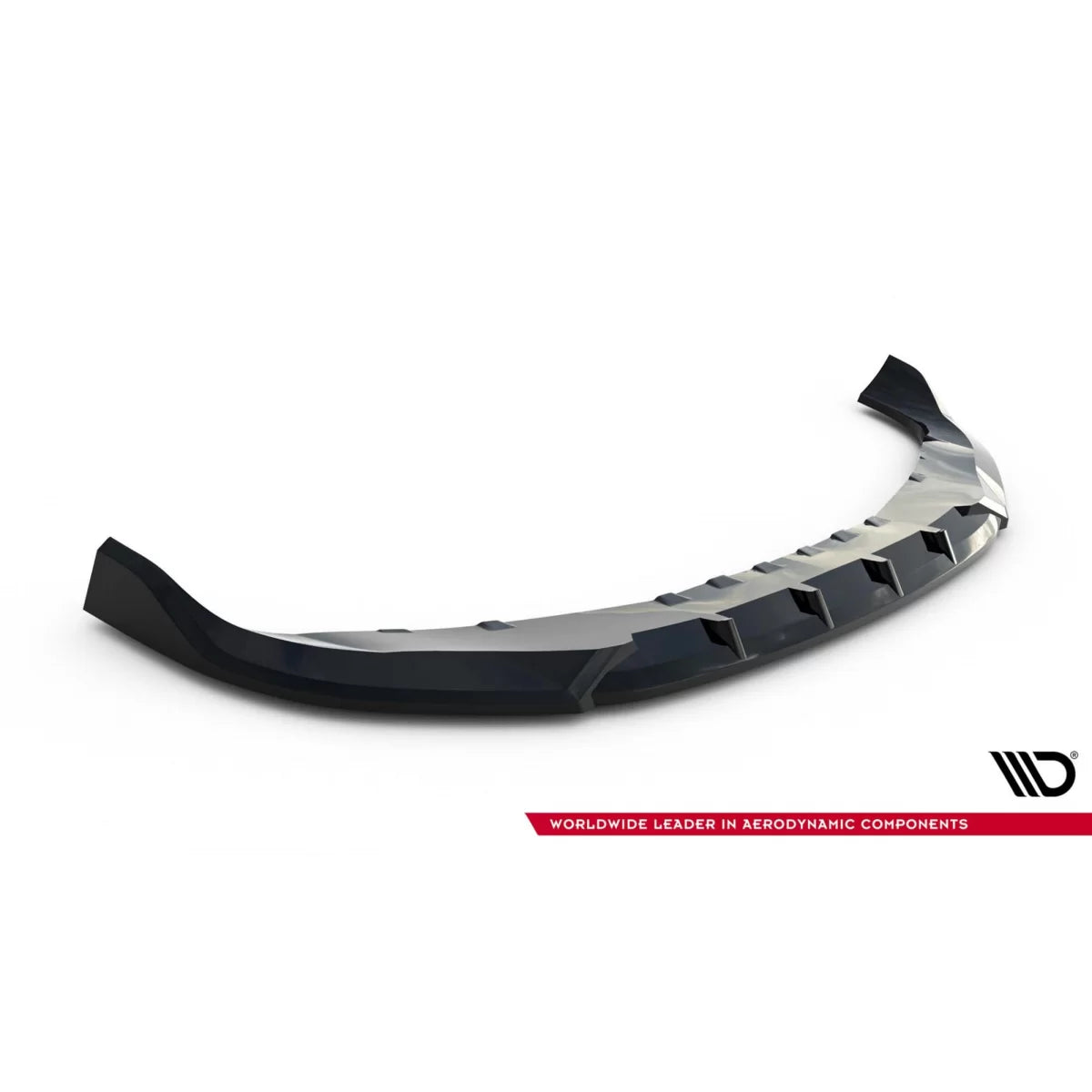 Spoiler Anteriore Versione 1 Nero Lucido per BMW Serie 7 G70 dal 2022