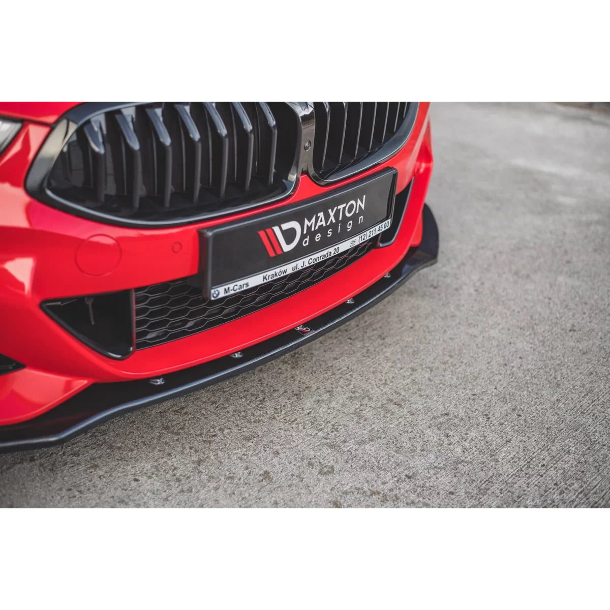Spoiler Anteriore Verniciato Nero per BMW M850I G15 dal 2018