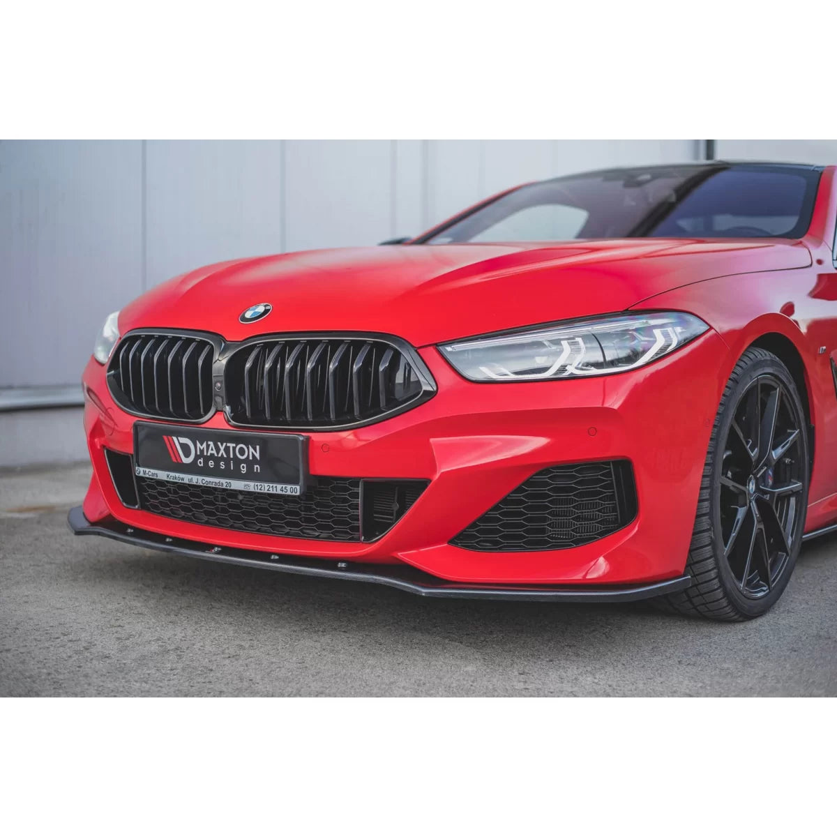 Spoiler Anteriore Verniciato Nero per BMW M850I G15 dal 2018