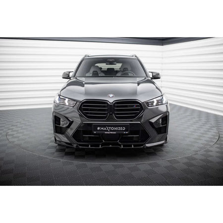 Spoiler Anteriore Versione 1 Nero Lucido per BMW X5 M F95 dal 2023