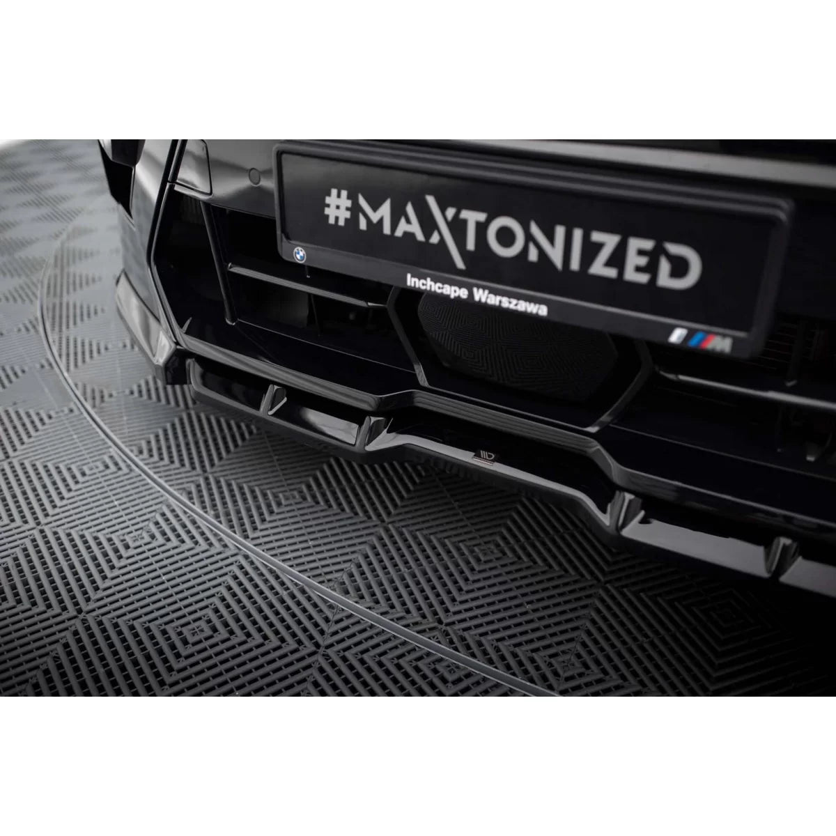 Spoiler Anteriore Versione 1 Nero Lucido per BMW X5 M F95 dal 2023