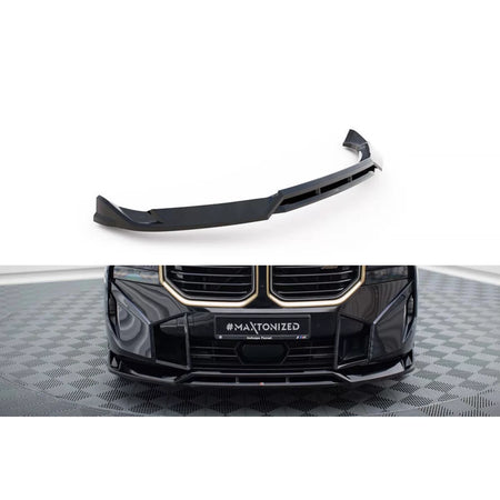 Spoiler Anteriore Versione 1 Nero Lucido per BMW Xm G09 dal 2022