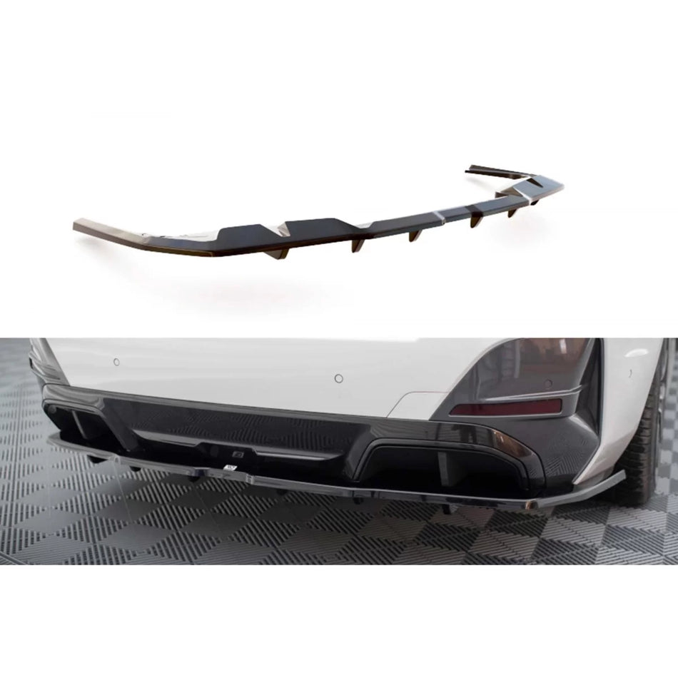 Spoiler Posteriore Versione 1 per BMW I4 G26 M Package dal 2021 Nero Lucido