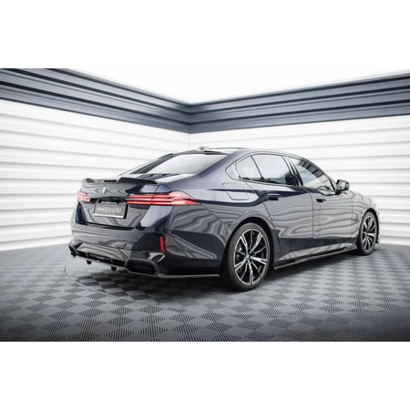 Spoiler Posteriore Versione 1 per BMW Serie 5 G60 dal 2023 Nero Lucido