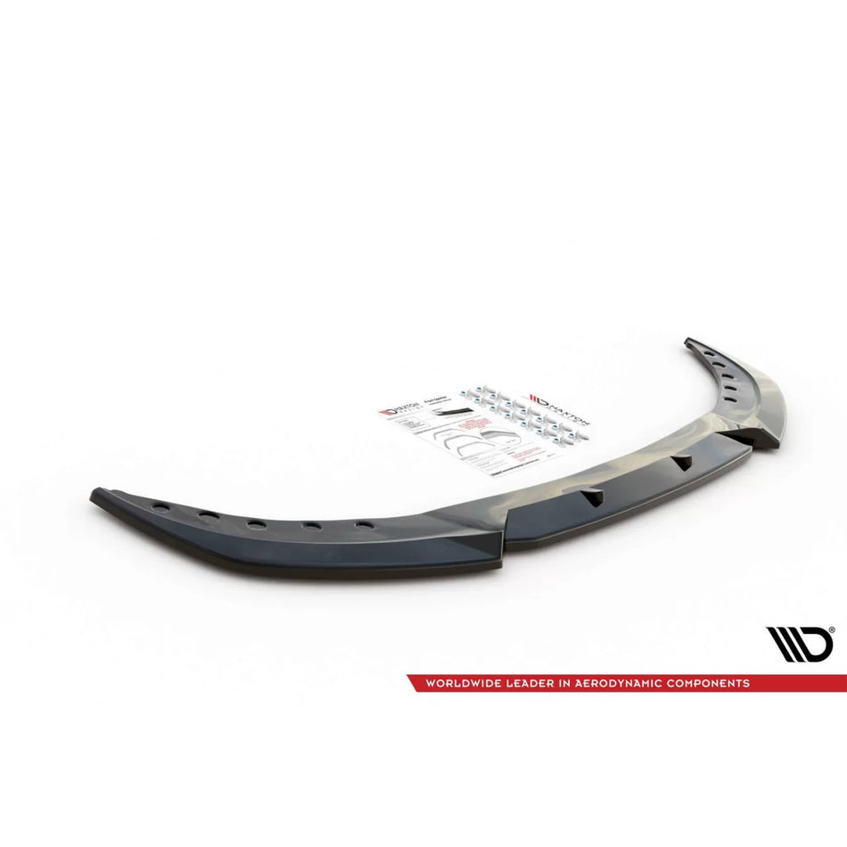 Spoiler Anteriore Versione 1 Nero Lucido per BMW Serie 3 G20 dal 2018