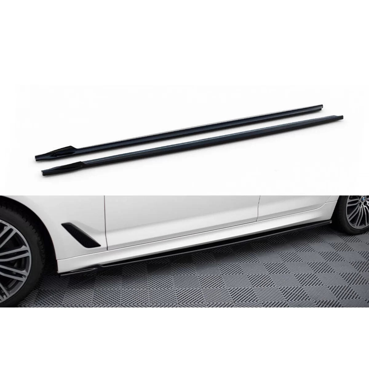 Add-on Versione 2 Nero Lucido per BMW Serie 5 G30 2017-2023