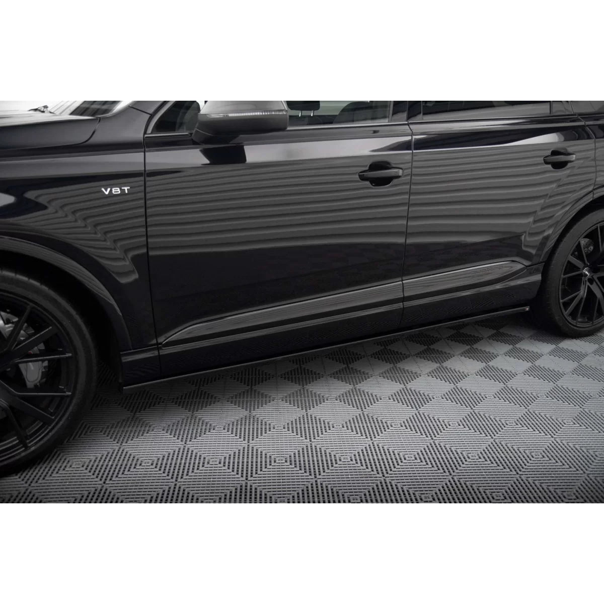 Additivi Versione 2 Verniciati Neri per Audi Q7 2016-2019 S-line