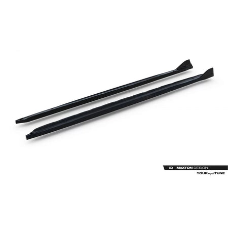 Additivi Versione 2 per Minigonne Laterali S-line Audi A6 C9 dal 2025 Nero