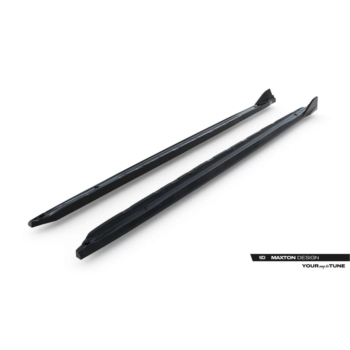 Additivi Versione 2 per Minigonne Laterali S-line Audi A6 C9 dal 2025 Nero