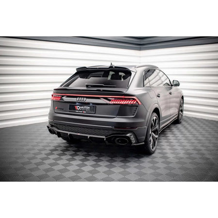 Estensioni Laterali Posteriori Versione 2 Nero per Audi RSQ8 MK1 dal 2019