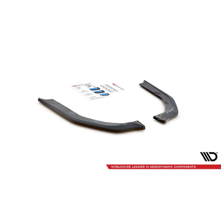 Prolunghe Laterali Posteriori VER2 Nere per BMW M3 G80 dal 2021